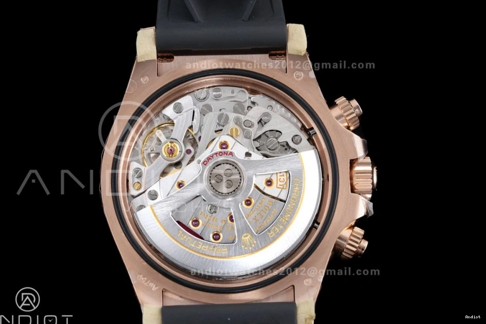 Daytona 126515 On RG Stick DD4131 Oyster-flex 1:1 VSF Black Gain Weight Best Edition Strap Marker Sub-dial Dial 0315